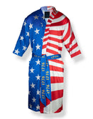 Robe-Savage Kimono Robe - American Flag - Savage Tacticians