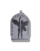 No Weapon Sticker