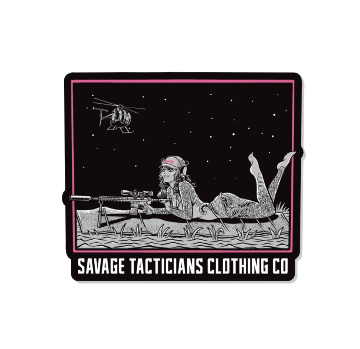 Overwatch Sticker – Savage Tacticians