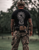Graphic Tee-The Night Is Dark - Savage Tacticians
