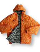 Outerwear Mens-Tiger Stripe Camo Reversible Woobie Hoodie - Savage Tacticians