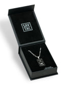 Memento Mori Hourglass Pendant & Chain