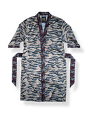 Tiger Stripe Kimono Robe