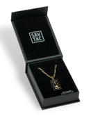 Memento Mori Hourglass Pendant & Chain