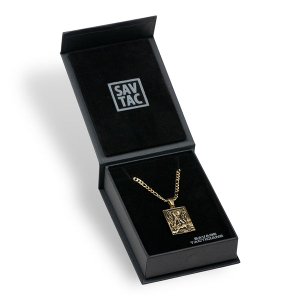 No Retreat Pendant & Chain