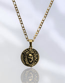 Jewelry-Medusa's Gaze Pendant & Chain - Savage Tacticians