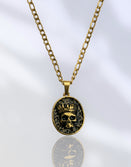 Jewelry-No Kings, No Master Pendant & Chain - Savage Tacticians