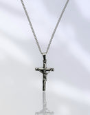 Jewelry-Crucifixion Pendant & Chain - Savage Tacticians
