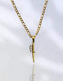 Jewelry-Trench Knife Pendant & Chain - Savage Tacticians