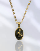 Jewelry-No Quarter Pendant & Chain - Savage Tacticians