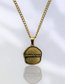 Jewelry-Memento Mori Pendant & Chain - Savage Tacticians