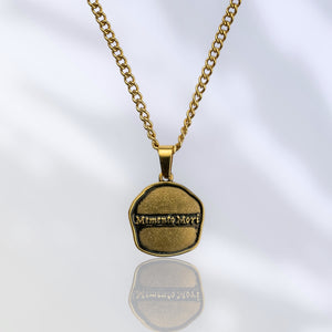 Jewelry-Memento Mori Pendant & Chain - Savage Tacticians