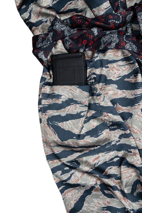 Limited-Tiger Stripe Kimono Robe - Savage Tacticians