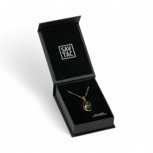 No Quarter Pendant & Chain
