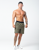 GYM SHORTS MEN-Kinetic Shorts - OD Green - Savage Tacticians