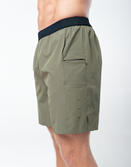 GYM SHORTS MEN-Kinetic Shorts - OD Green - Savage Tacticians