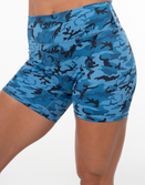 SILKIES WOMEN-Maximal Shorts - Arctic Blue Camo - Savage Tacticians