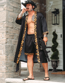 Limited-Savage Kimono Silk Robe & Shorts - Topo - Savage Tacticians