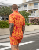 Tropical Inferno Button-up