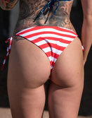 Bikini-Stars & Stripes Reversible Bikini - Savage Tacticians