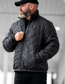 STMC® Black Camo Reversible Woobie Jacket