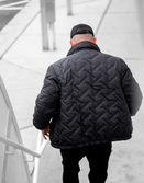 STMC® Black Camo Reversible Woobie Jacket