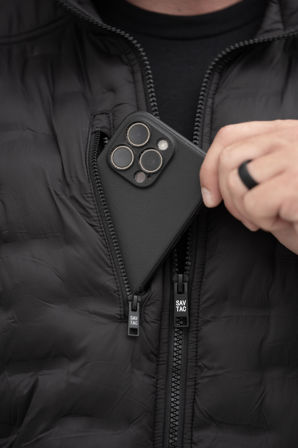 PackLite Black Jacket