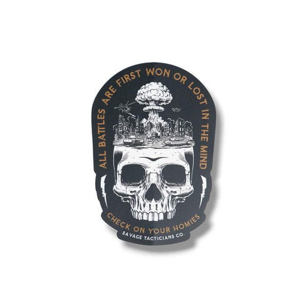 Silent Battles Sticker