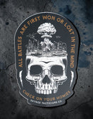 Silent Battles Sticker