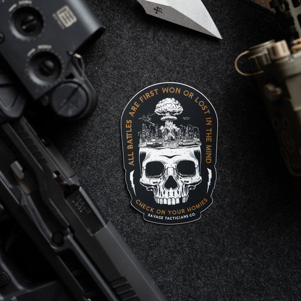 Silent Battles Sticker