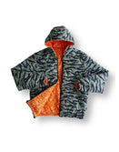 Tiger Stripe Camo Reversible Woobie Hoodie