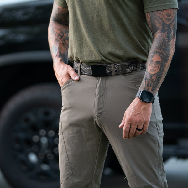 EDC Ratchet Belt - Tiger Stripe