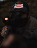 Headwear-Tiger Stripe Ripstop Flag Hat - Savage Tacticians