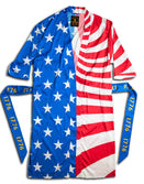 Limited-Stars & Bars Kimono Robe - Savage Tacticians