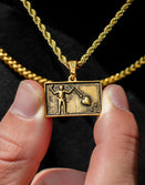 Jewelry-Hoist Pendant & Chain - Savage Tacticians