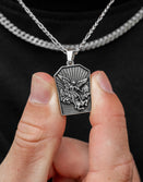Jewelry-Saint Pendant & Chain - Savage Tacticians
