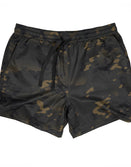 Swim Shorts-Swim Trunks - STMC® Black - Savage Tacticians