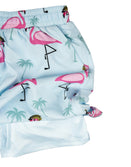 Swim Shorts-Swim Trunks - Flamingo Team Six - Savage Tacticians