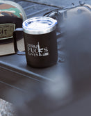 Drinkware-Zero Fucks 10 oz Mug Tumbler - Savage Tacticians