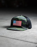 Headwear-Tiger Stripe Ripstop Flag Hat - Savage Tacticians