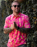 Polo Shirts-Performance Polo - Tropic Like Its Hot - Savage Tacticians