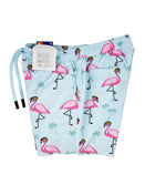 Swim Shorts-Swim Trunks - Flamingo Team Six - Savage Tacticians
