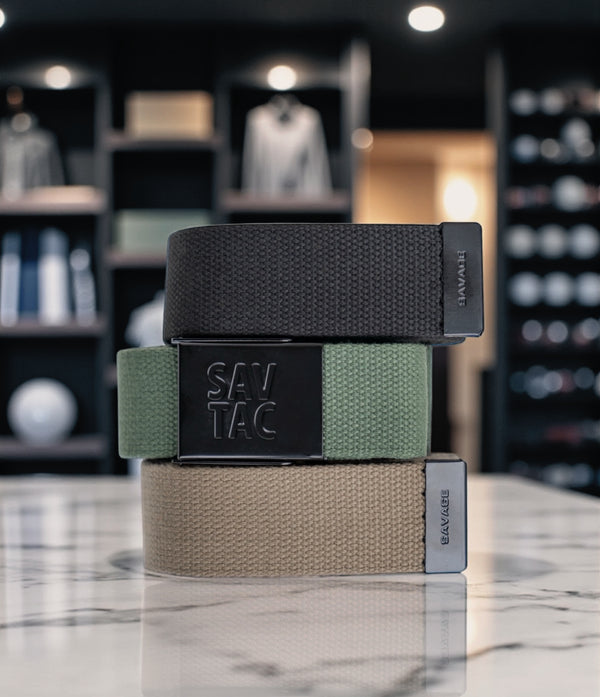 SavTac Web Belt - 3 Pack