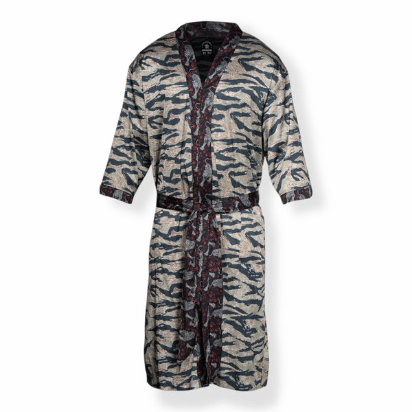 Tiger Stripe Kimono Robe