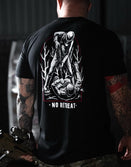 Graphic Tee-No Retreat - Savage Tacticians