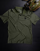 Polo Shirts-ST Polo - Military Green - Savage Tacticians