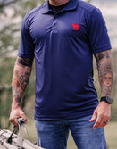 Polo Shirts-ST Polo - Navy Blue - Savage Tacticians