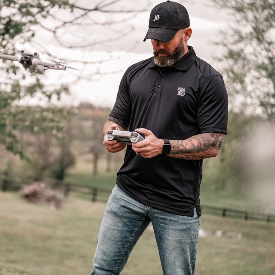 ST Polo - Black – Savage Tacticians