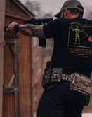 Graphic Tee-Hoist The Black Flag - Savage Tacticians