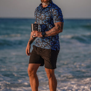 Polo Shirts-Performance Polo - Aye Poppy - Savage Tacticians